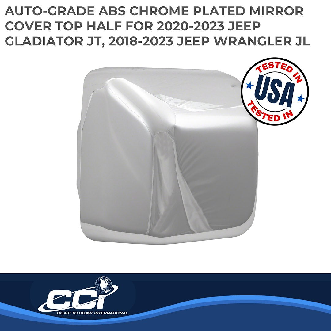 Coast To Coast MC67526R Silver Upper Replacement Mirror Trim Set - image 2