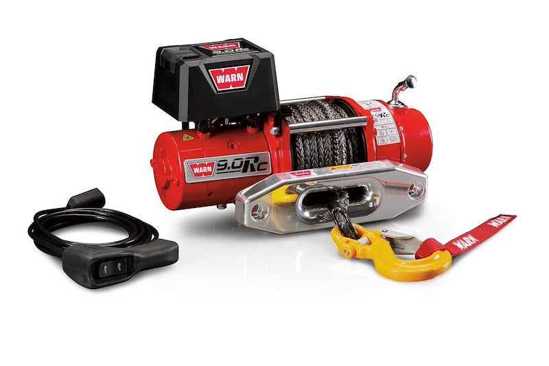 Warn 71550 9.0Rc 9,000 lb Vehicle Recovery Winch, 50' Synthetic Rope & Hawse Fairlead – image 4