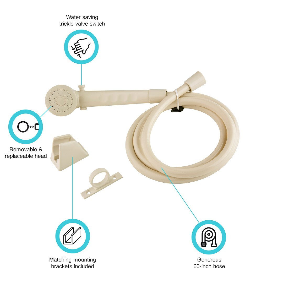 Dura Faucet Df-Sa130-Bq Shower Head - image 2