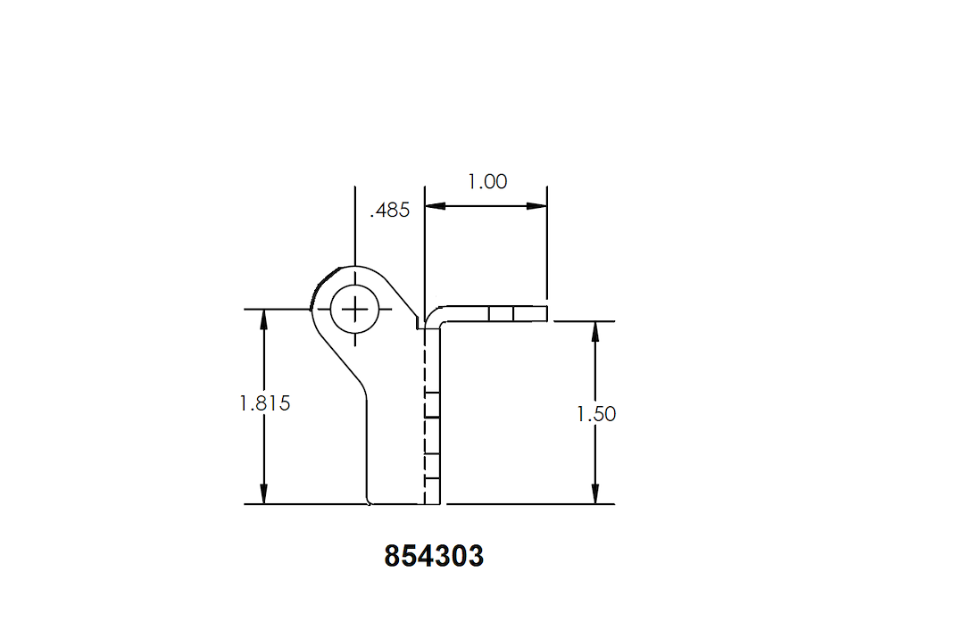 BAL RV Slide Out Roller (854303) – Inside Diameter (In): 3/4 Inch