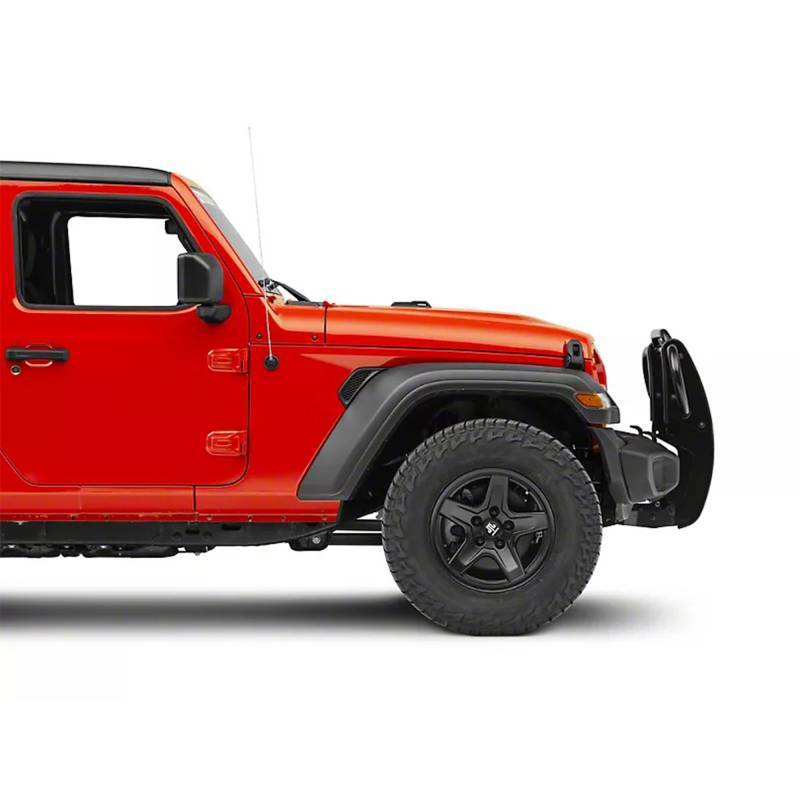 Black Horse Offroad 17JPJLMA Jeep Modular Black Steel Grille Protector - image 12