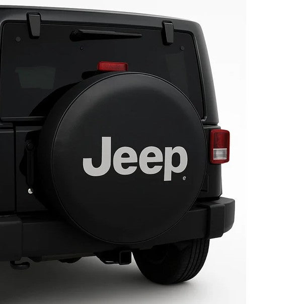 Covercraft STW1003BK Jeep-Logo Wraparound Spare-Tire Cover - image 1