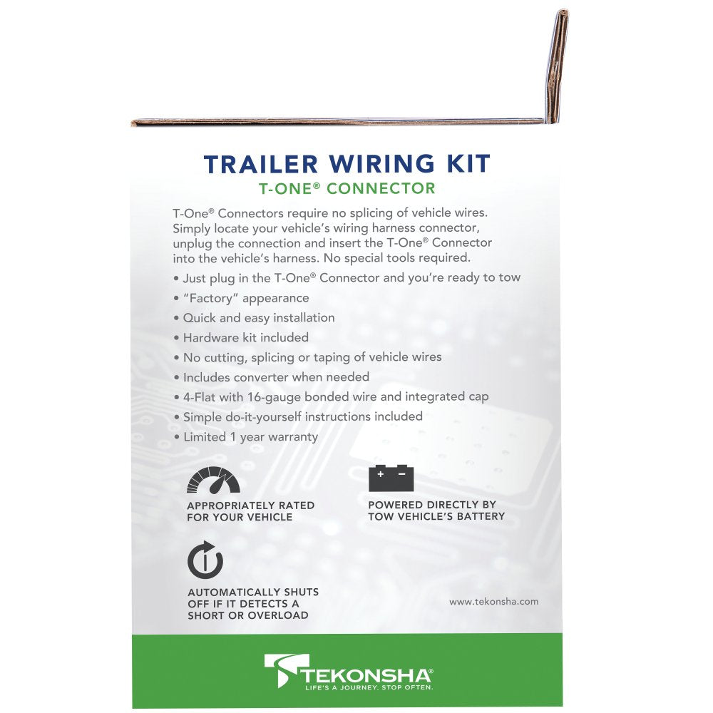 Tekonsha 118834 Trailer Wiring Connector - image 8