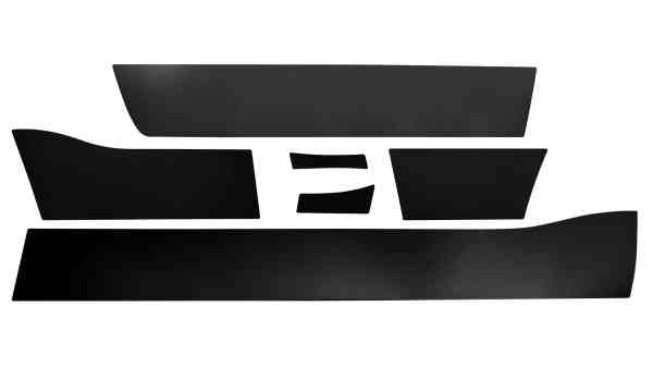 Putco 9751320bp Dodge Ram Quad Cab Rocker Trim