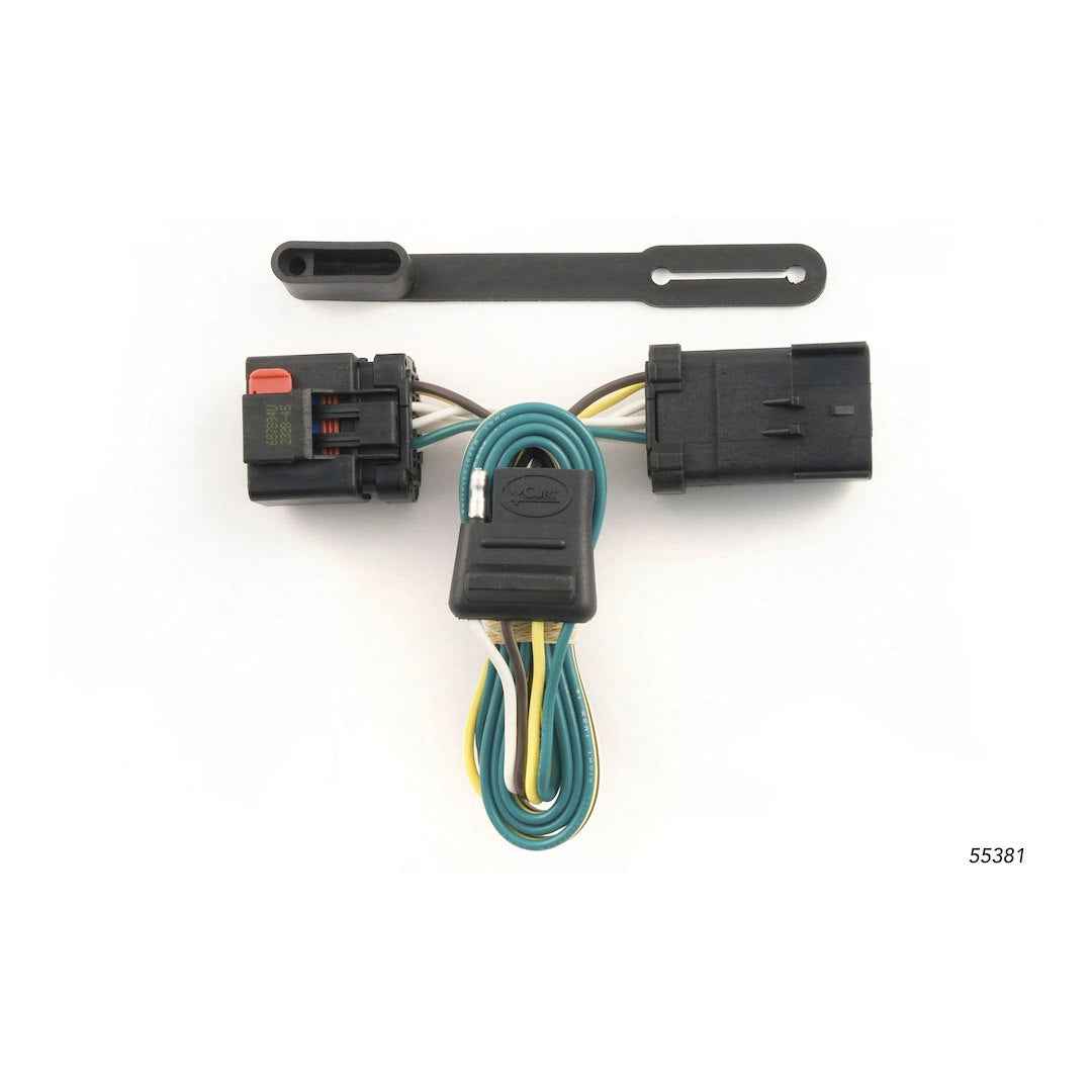 CURT Custom 4-Way Flat Trailer Wiring – 55381