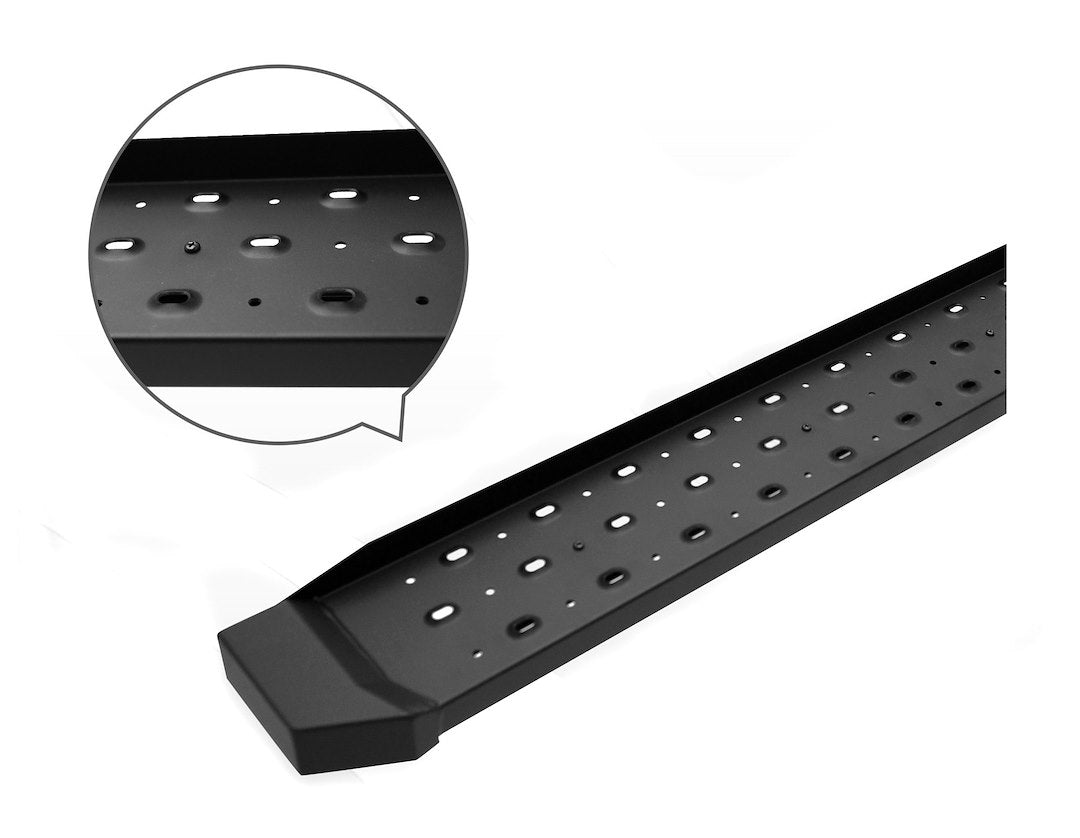 Black Horse Offroad SR-DOR303285 Matte-Textured Steel Board Pair, 300 lb - image 2