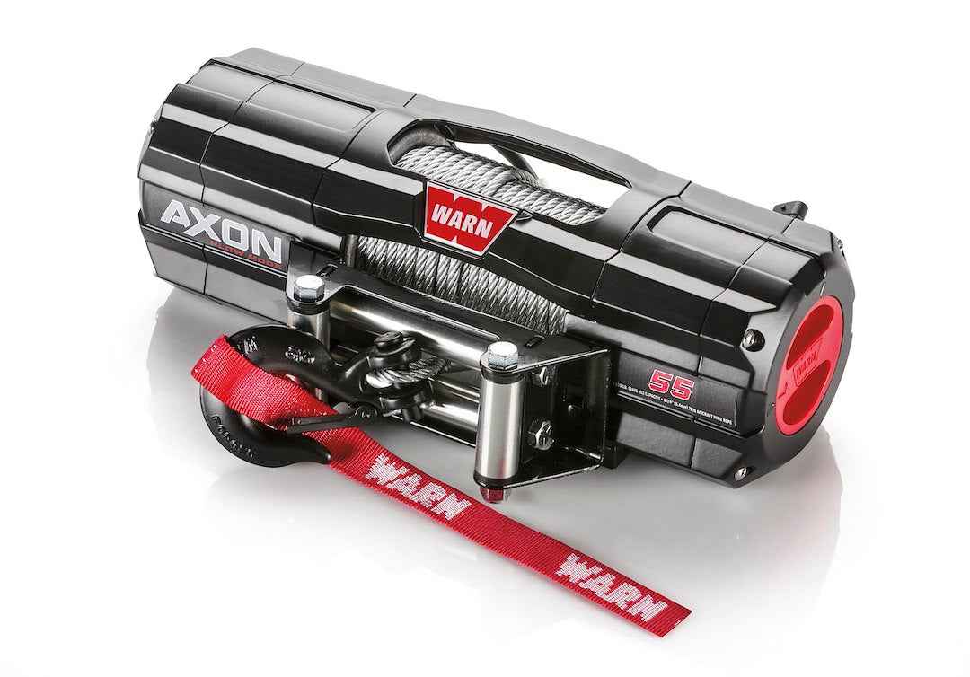 Warn 12V Winch - 5500 lb, Steel Line – 110255