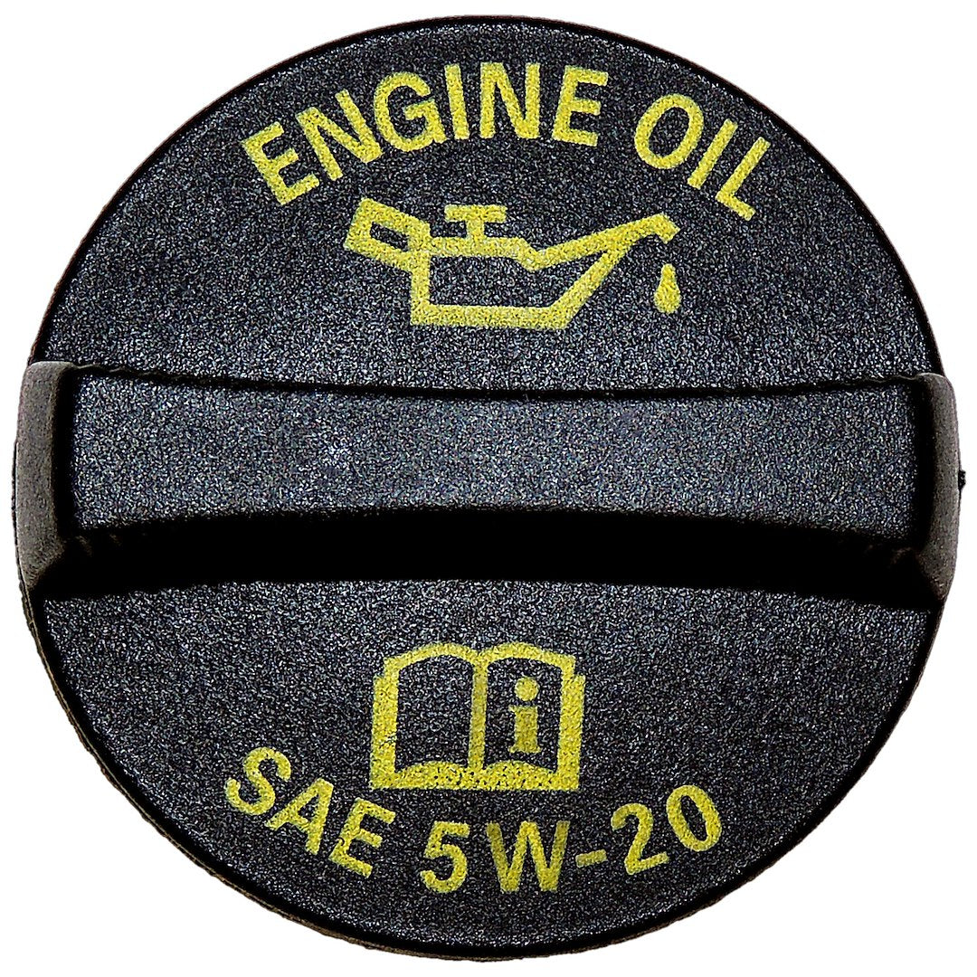 Crown Automotive 53013775AB Twist-In Black Oil Cap with Logo - image 3