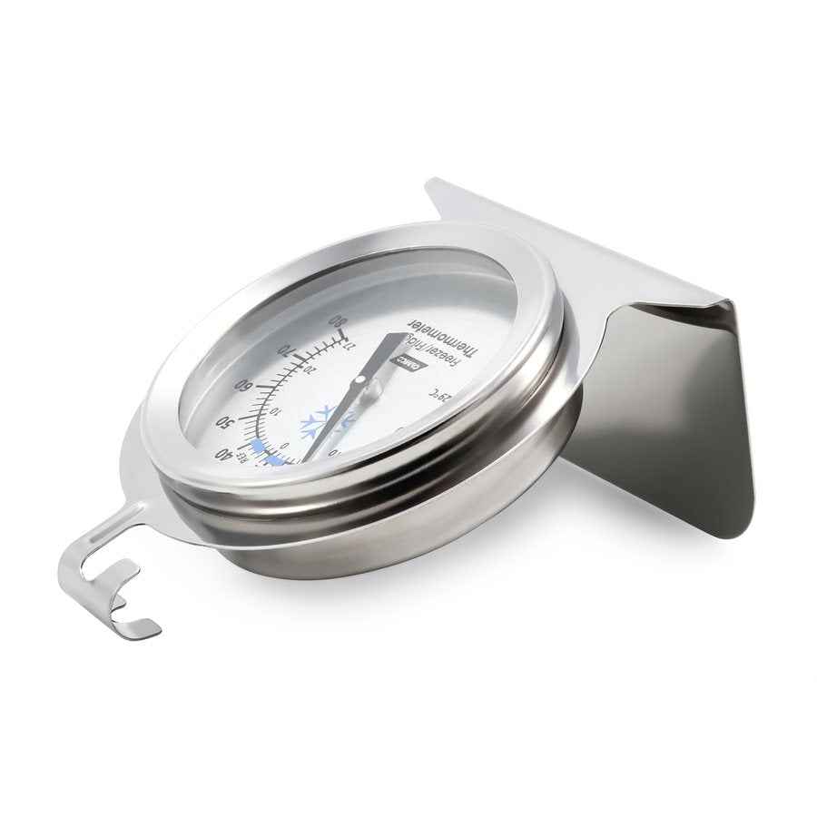Camco 42114 Stainless Refrigerator and Freezer Dial Thermometer