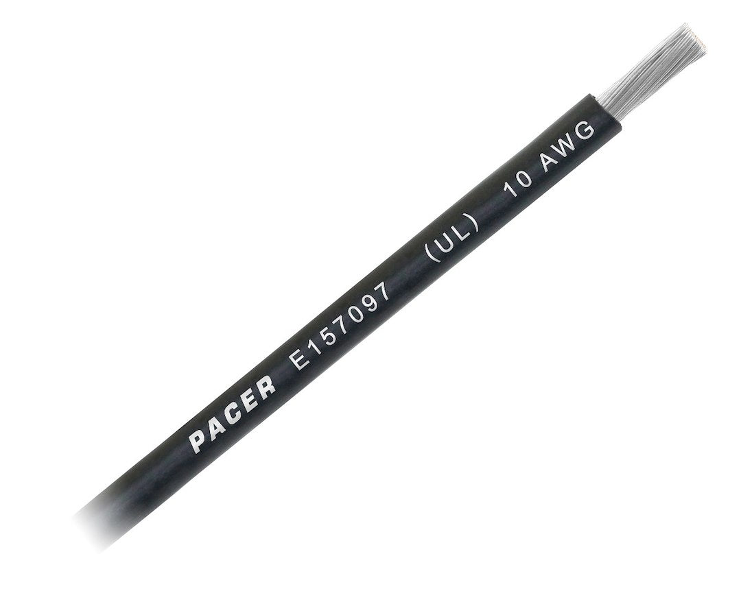 Pacer Marine Wul10bk-500 Insulated Marine Wiring