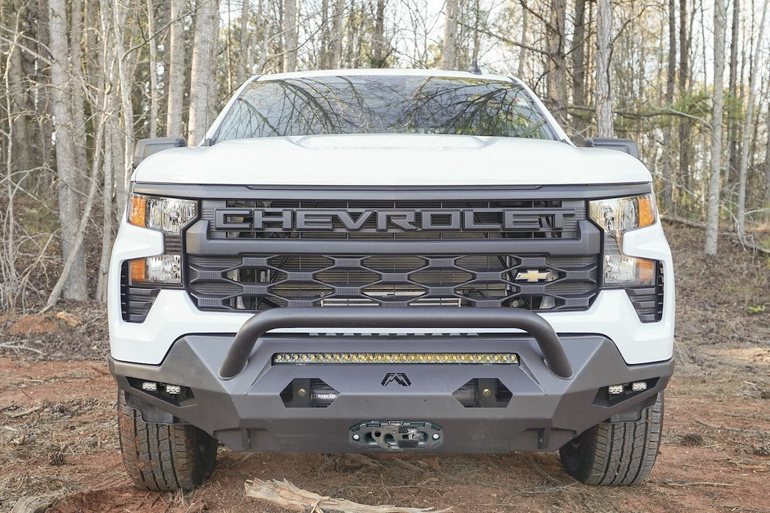 Fab Fours CS22-X5662-1 Matrix Front Bumper in Steel