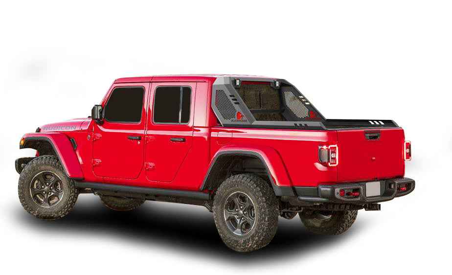 Black Horse VIRB09B Vigor Gladiator Black Steel Roll Bar