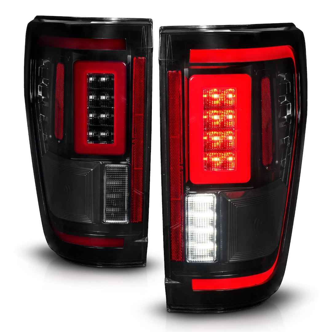 ANZO USA 311474 F-150 Smoke Sequential LED Tail-Light Pair