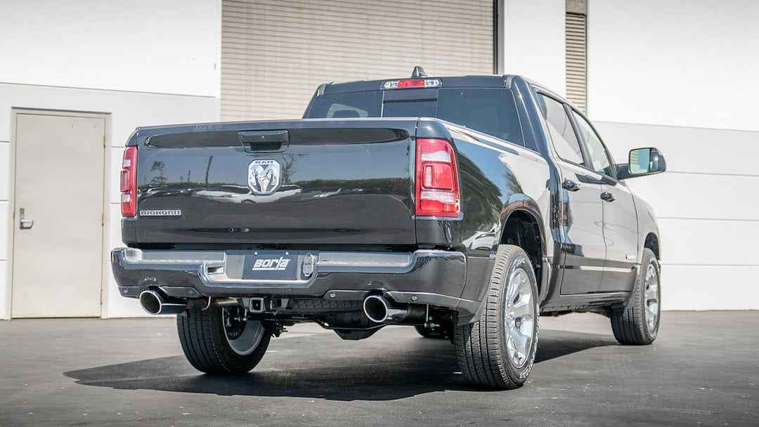 Borla 140753 Ram Crew Cab ATAK Cat-Back, Black-Chrome Tips - image 3