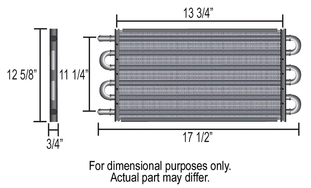 Derale 13315 Series 7000 Multi-Fluid Cooler - image 2
