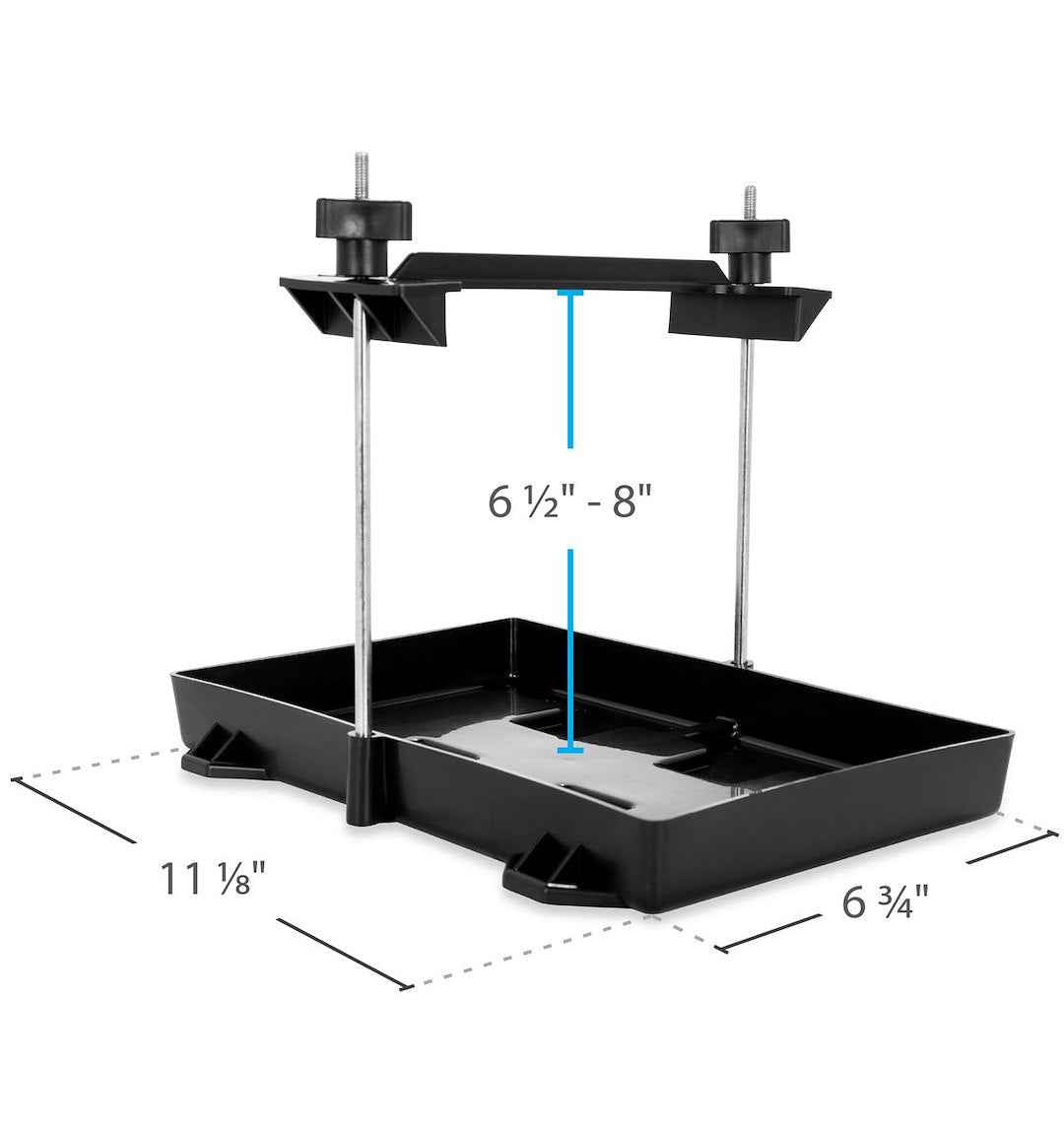 Camco 55394 Group 24/24M Heavy-Duty Single Battery Tray