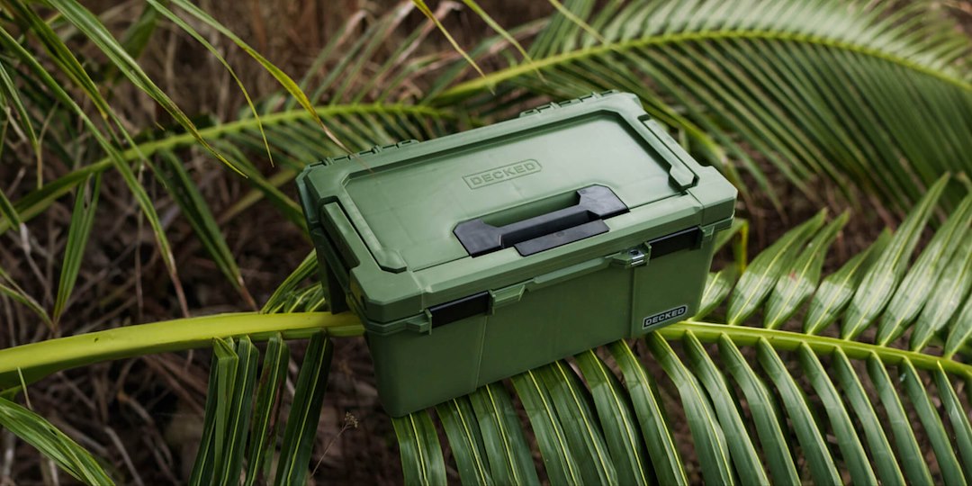 Decked A0010-SIXR-GRN Sixer 16 Portable Storage Box