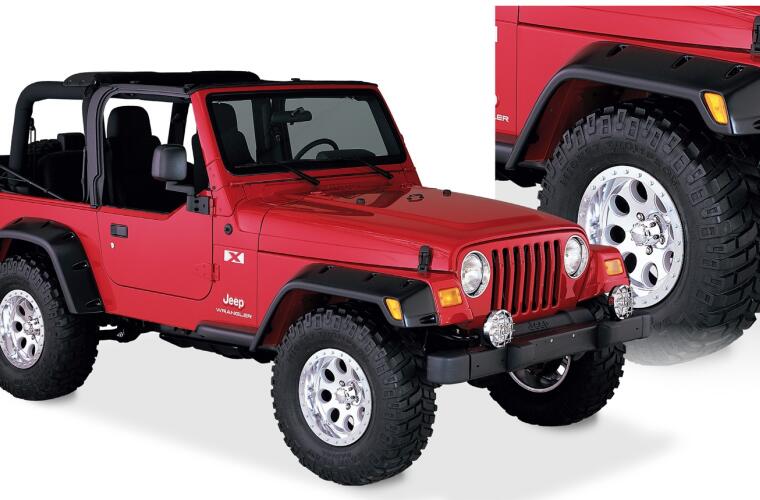 Bushwacker 10908-07 Wrangler Pocket Style Flare