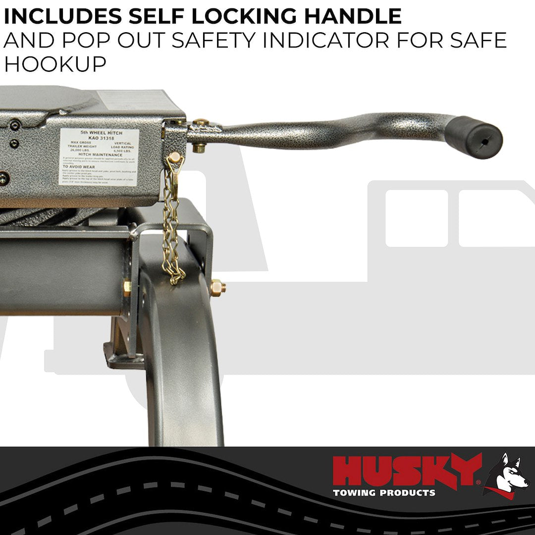 Husky Towing 33232p Fifth Wheel Trailer Hitch - image 9