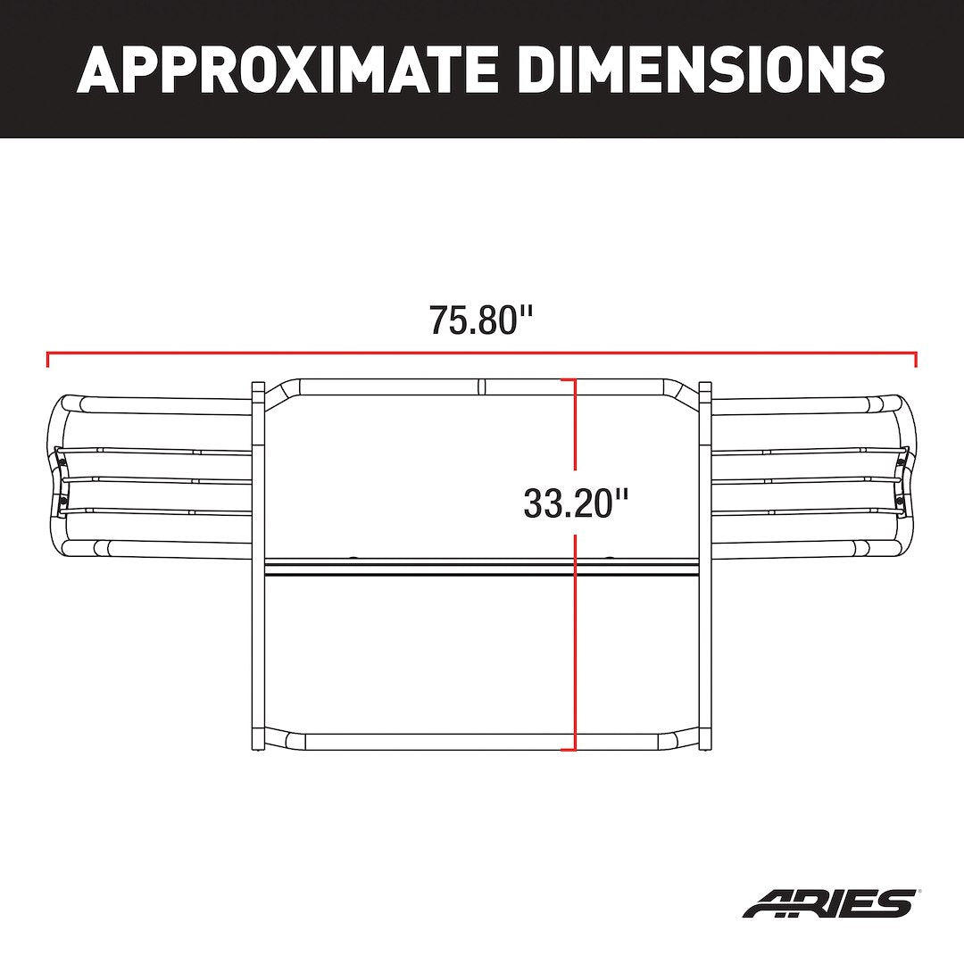 Aries 4088 Colorado/Canyon Black Carbon-Steel Guard - image 4