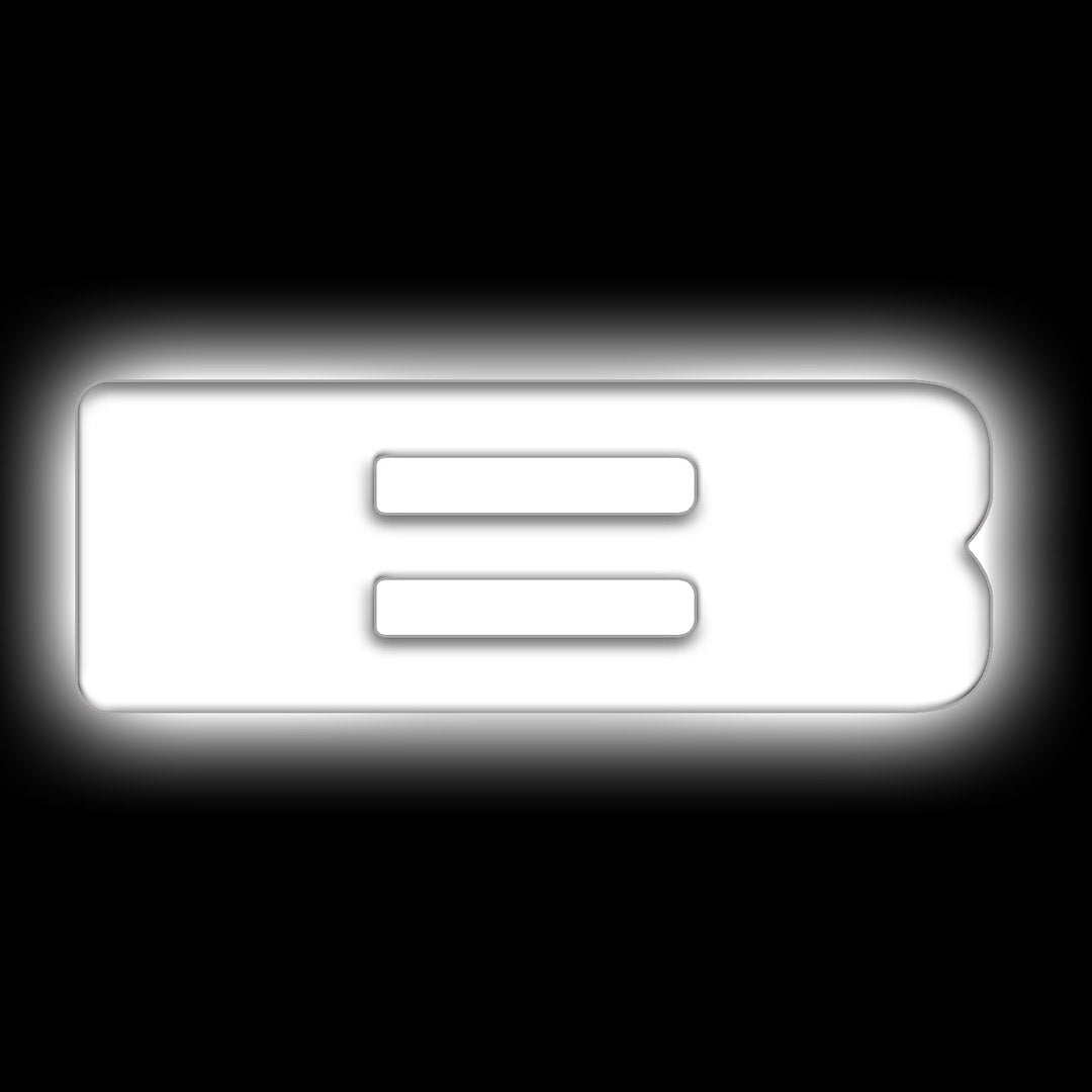 Oracle Lighting 3140-B-001 B Letter LED Emblem