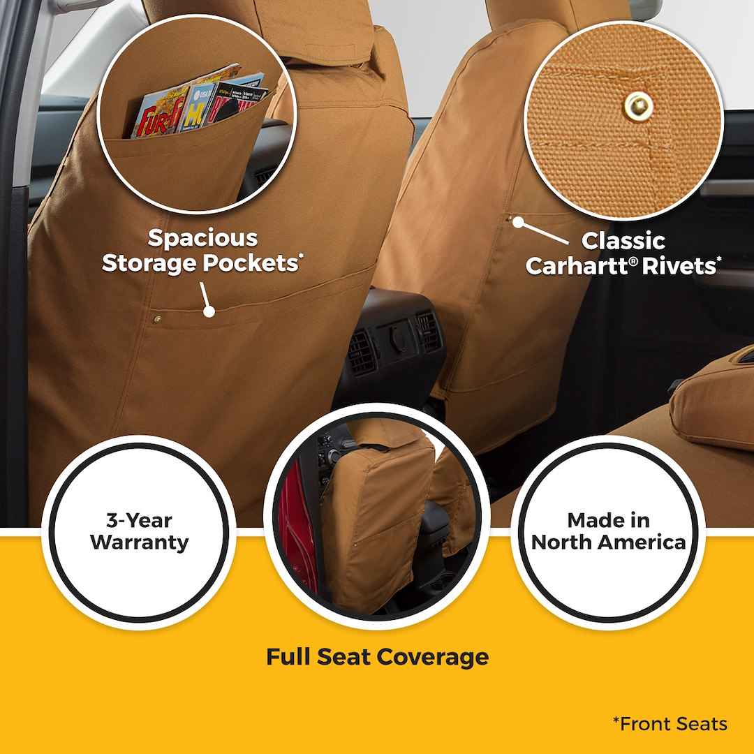 Covercraft SSC2427CAB Carhartt SeatSaver C Front-Seat Protection