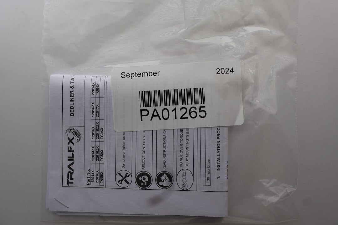 Penda PA01265 Dodge/Toyota Tailgate Liner Install Kit