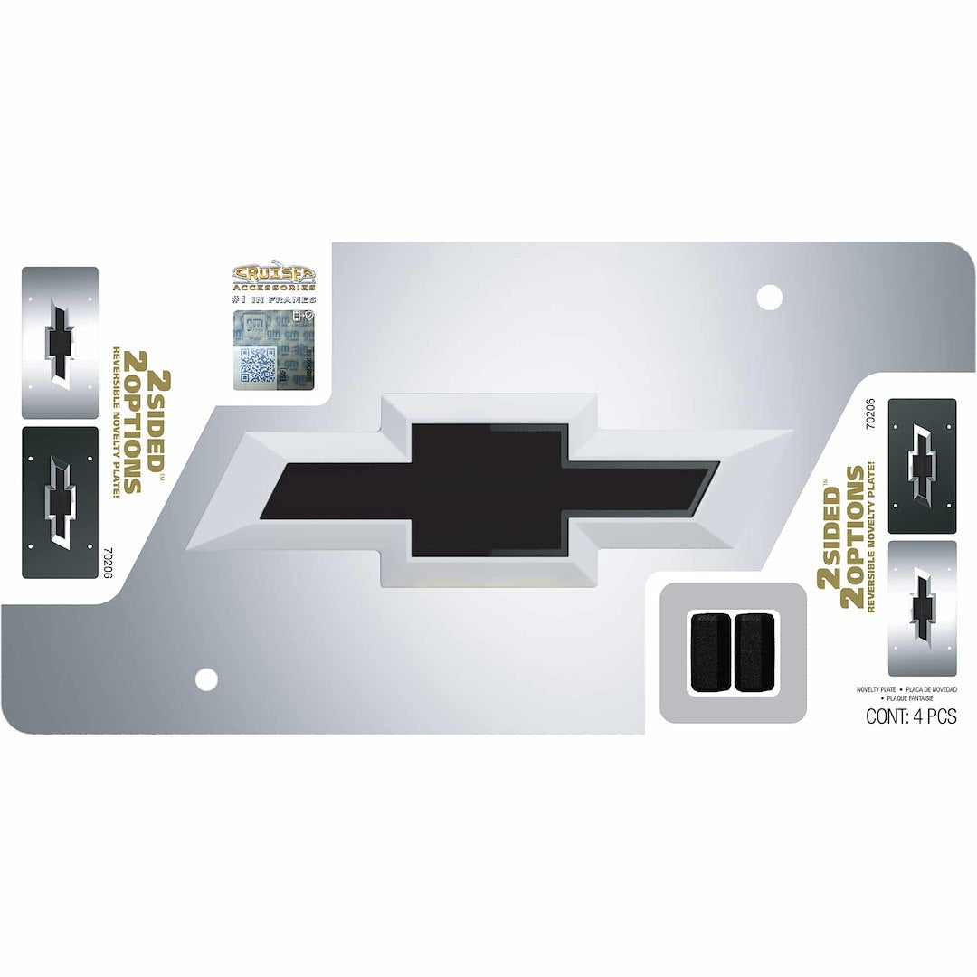 Cruiser 70206 Chevrolet Bowtie Decorative Plate - image 1