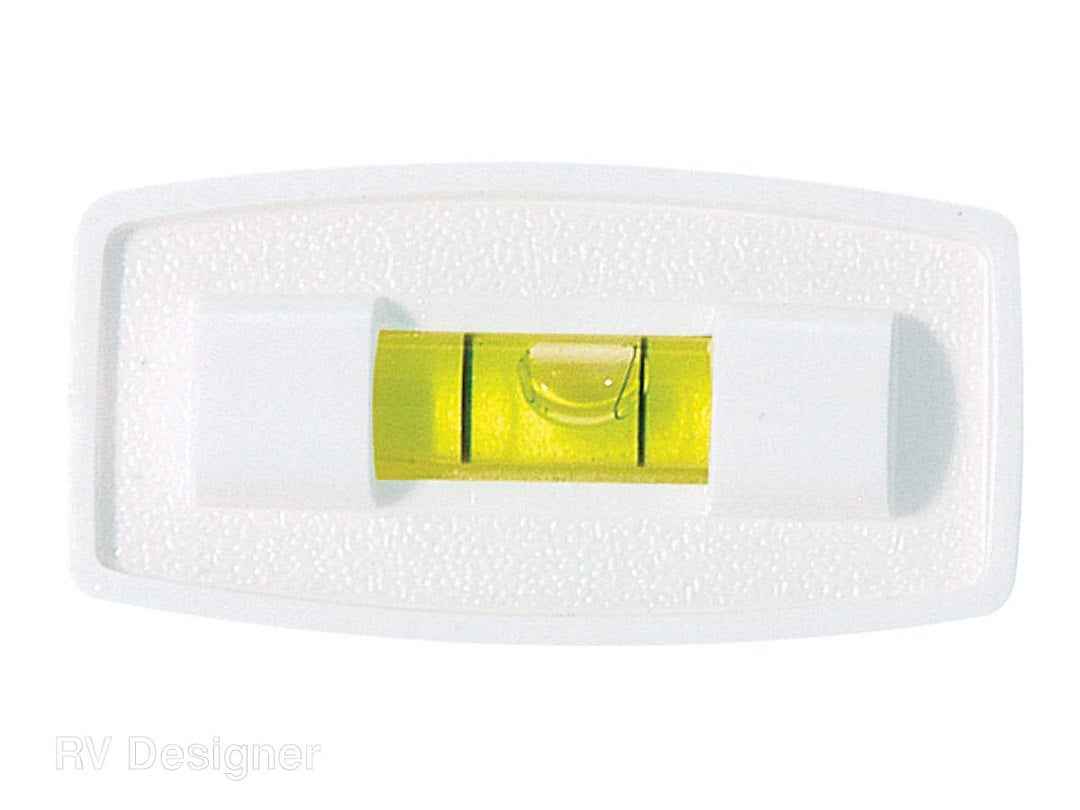 RV Designer E407 Adhesive Side-to-Side Bubble Levels, Pair