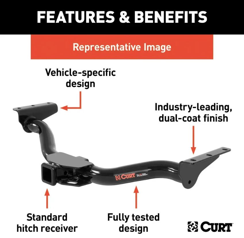 Curt 13118 Trailer Hitch Rear - image 3