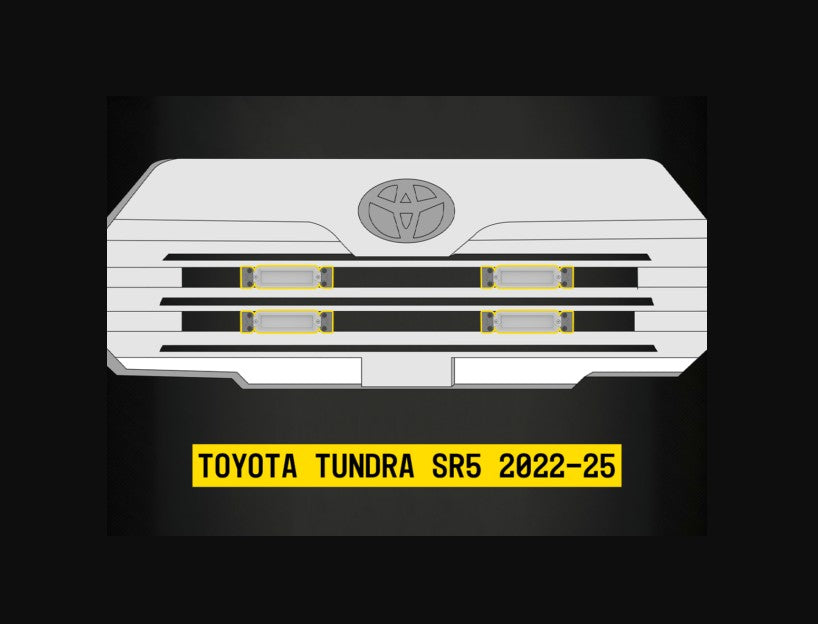 ARC Lighting 63TB4 Tundra SR5 Tiny Monster Grille Lights - image 6