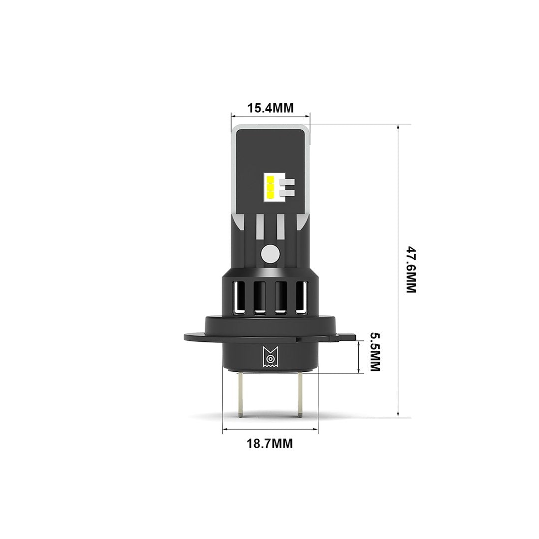 ARC Lighting 21071 Concept H7 LED Bulbs, 6500K, Pair - image 2