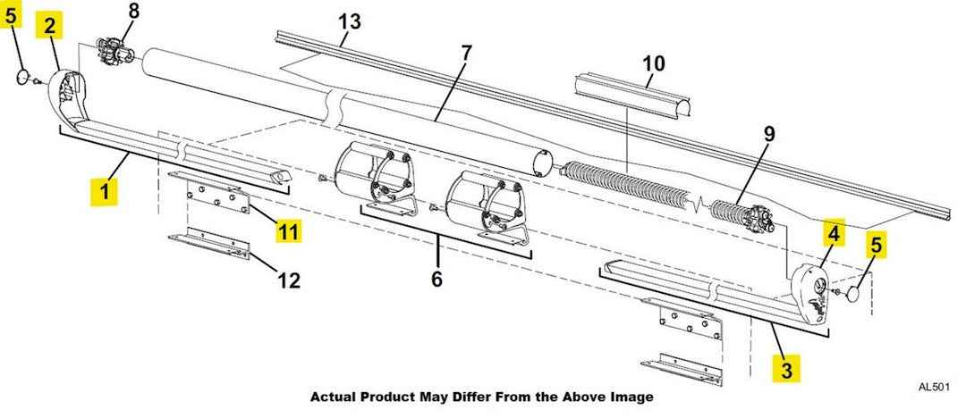 Carefree RV Awning Mounting Kit - Slide-Out Awnings – KG25T15