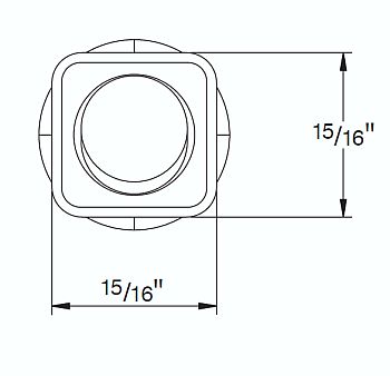Hella H61922001 Amber-LED Rocker Control Switch