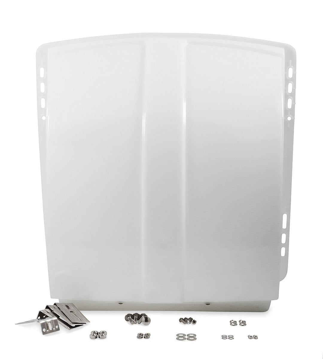 Camco 40435 White Cover for 14x14-Inch RV Roof Vent - image 1