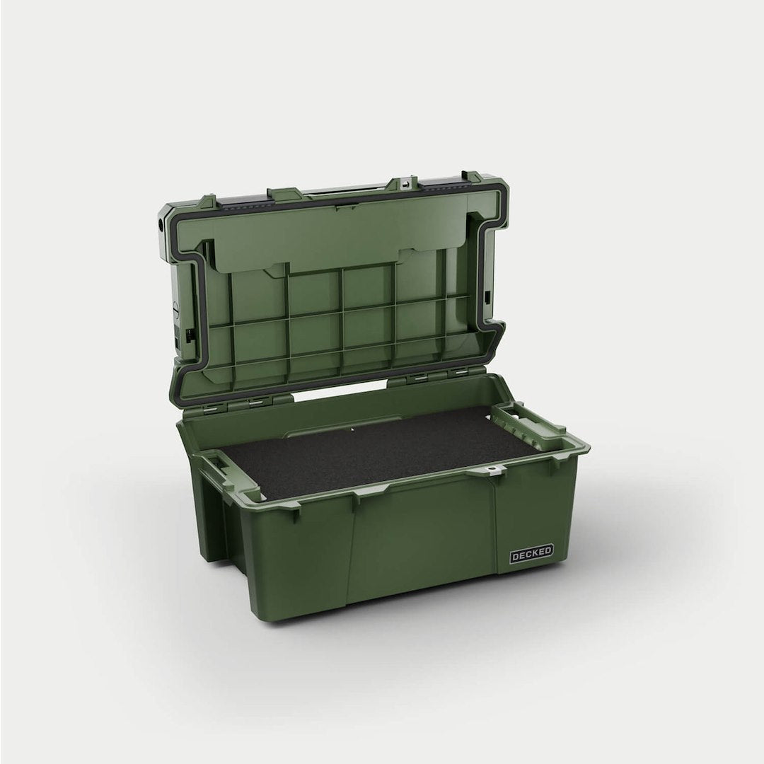Decked A0010-SIXR-GRN Sixer 16 Portable Storage Box