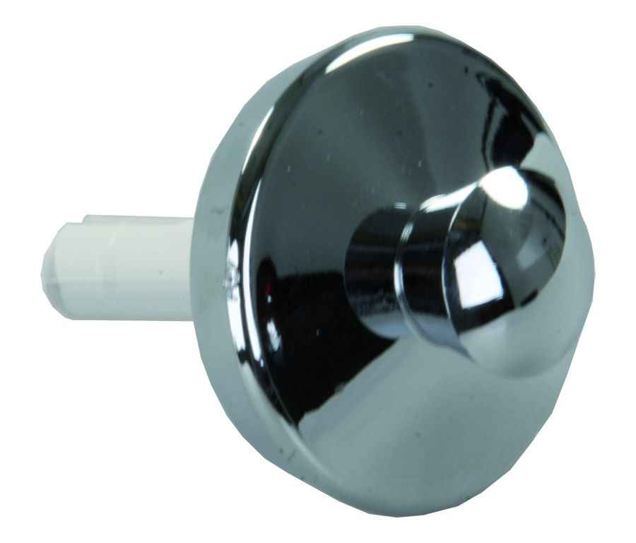 JR Products 95145 Silver Single-Stem Pop-Stop Sink Plug