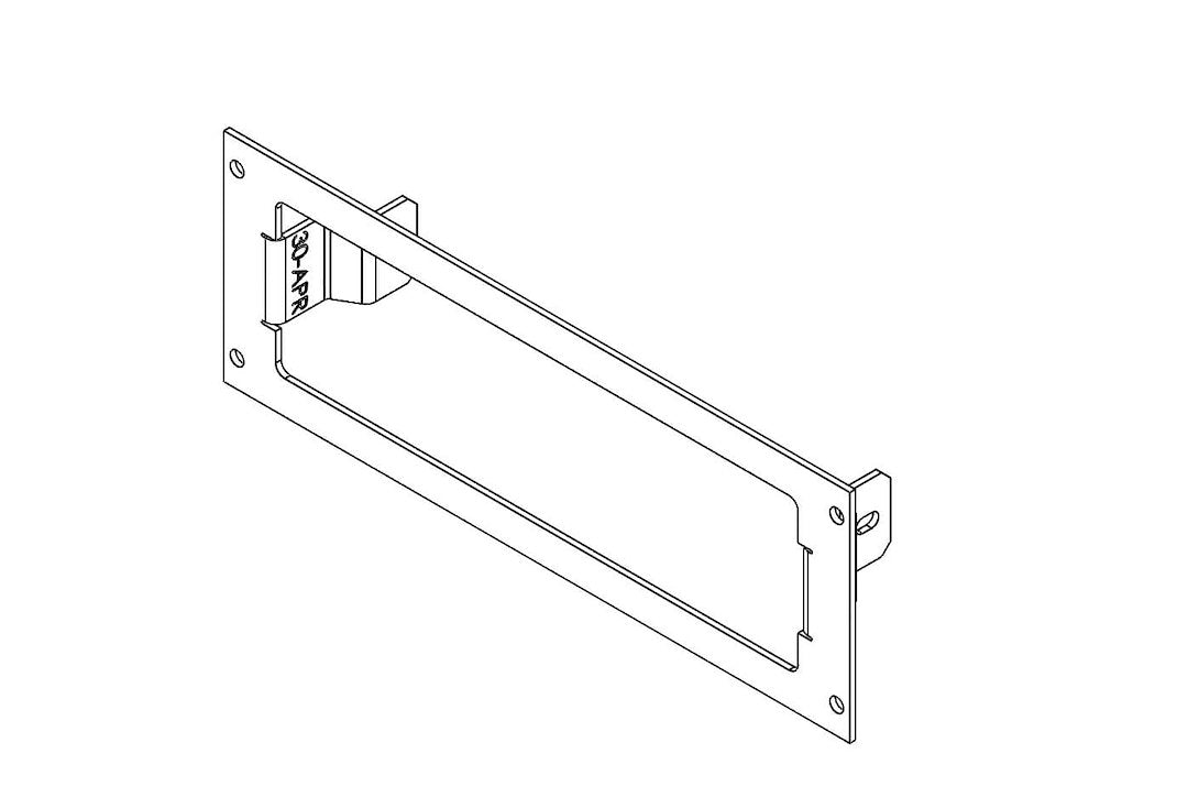 Havis Inc. C-Eb30-Apr-1p Bracket for Radio