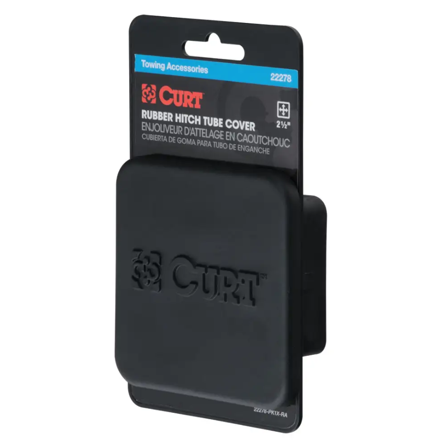 CURT Trailer Hitch Cover (22278) – Hitch Size: 2-1/2 Inch