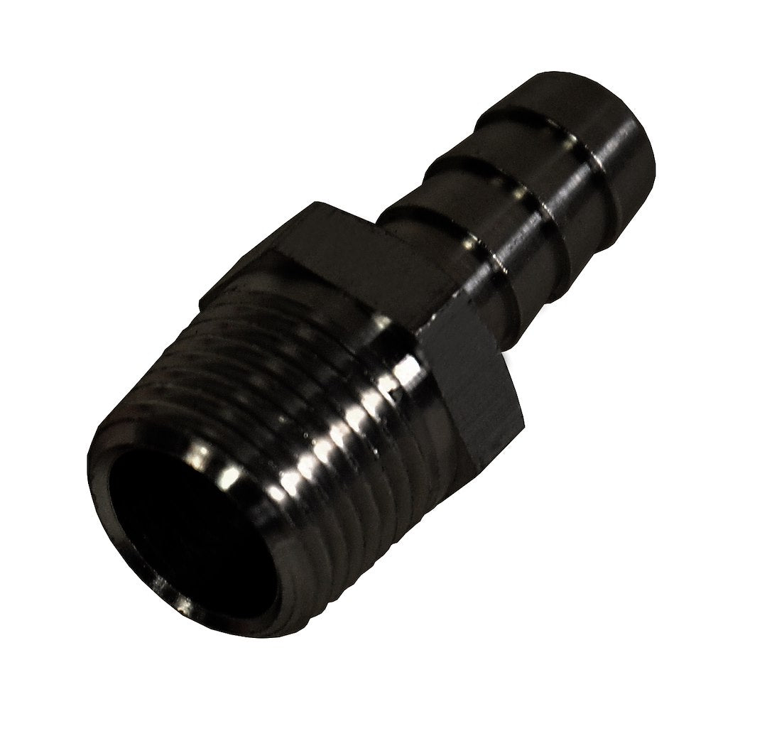 Derale 98101 Straight NPT-to-Hose-Barb Connector - image 1