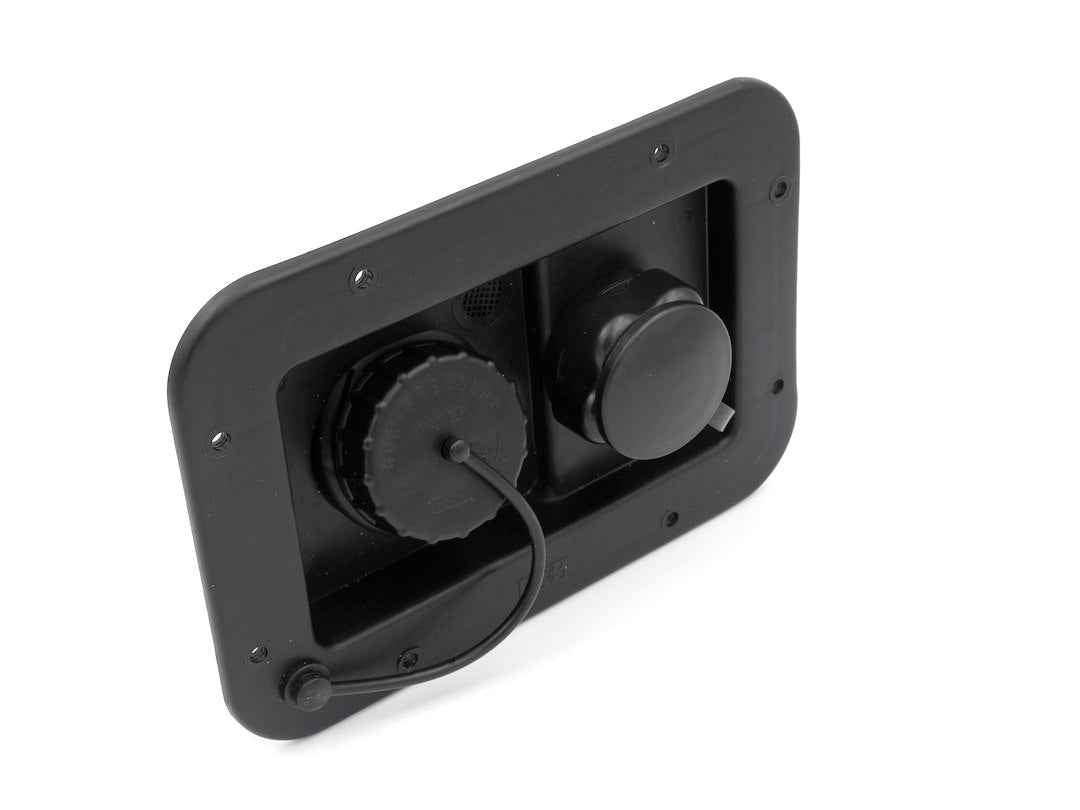 B&B Molders City/Gravity Water Inlet - Black, Plastic Valve – 94223