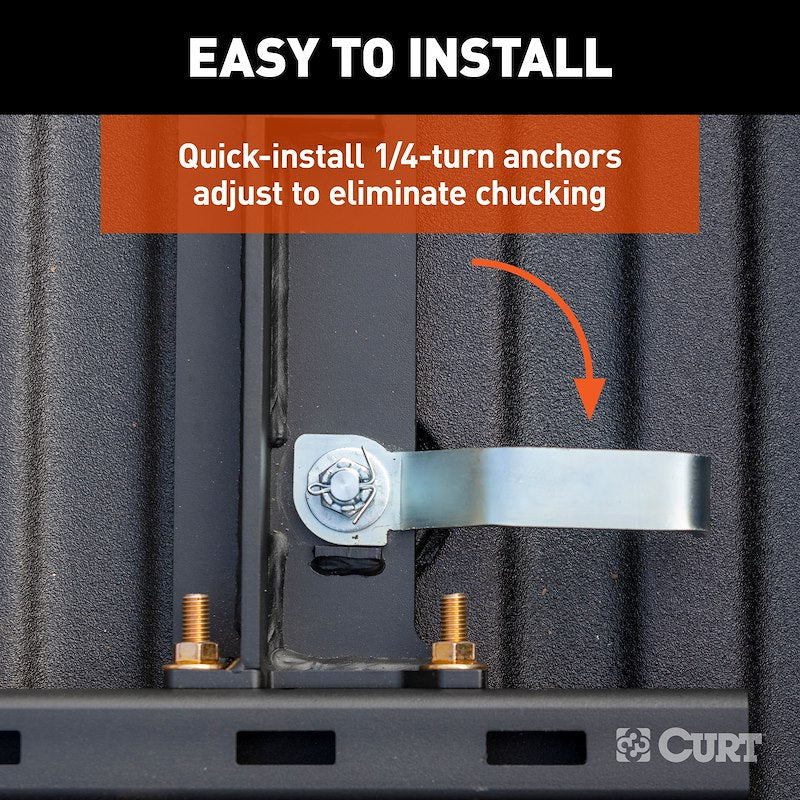 CURT 16057 A25 25K Fifth Wheel Hitch with S25 Slider, OEM Puck System – image 12