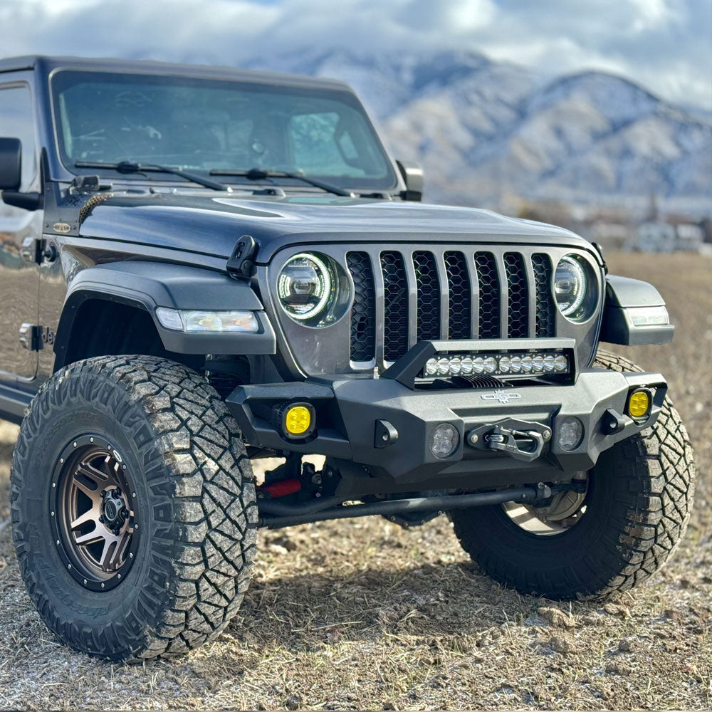 Rockslide Engineering FB-F-300-JL Mid Front Bumper Assembly