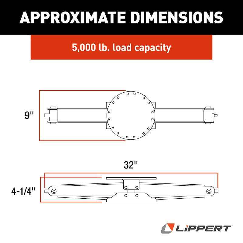 Lippert Components 285332 Scissor Jack, 6000 lb Manual RV Leveling Jack 30 Inch Lift – image 5