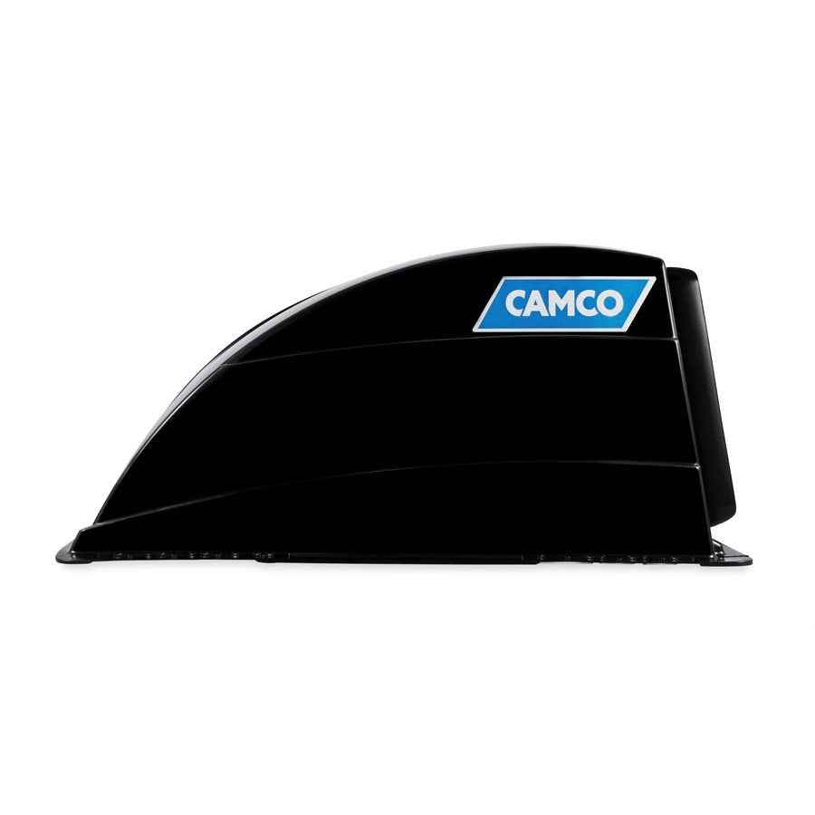 Camco Roof Vent Cover - 14 x 14 in Vents, Black – 40443