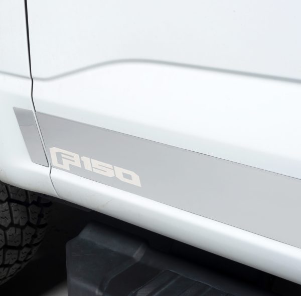 Putco 9751469fd Ford-Licensed Stainless Rocker Trim