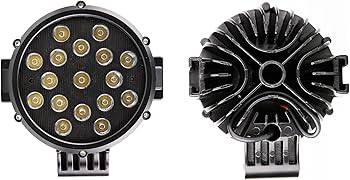 Black Horse Offroad 17GV02MSS-PLB Polished Three-Piece Grille Guard with Lights - image 3