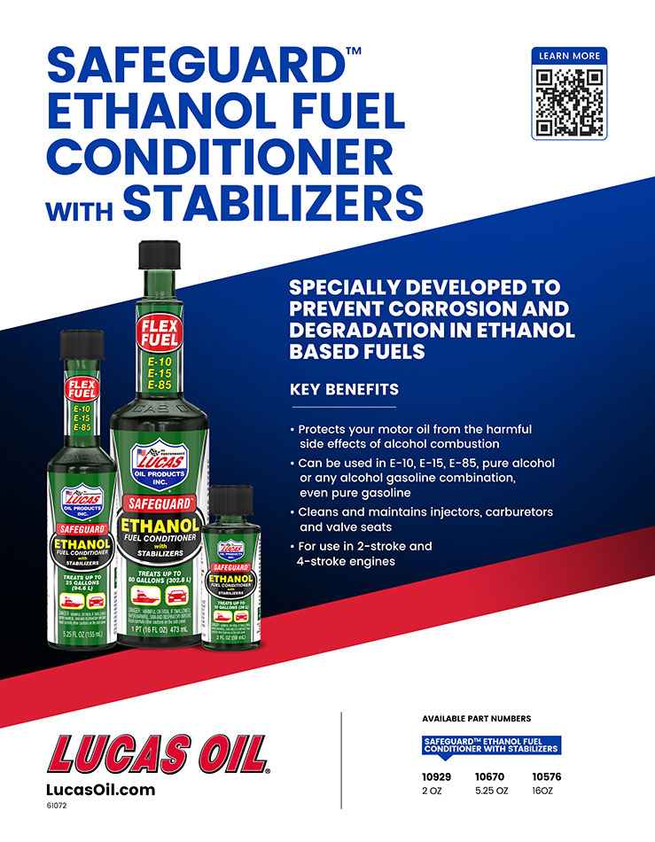 Lucas Oil 10576 SafeGuard Ethanol Conditioner, 16-Ounce