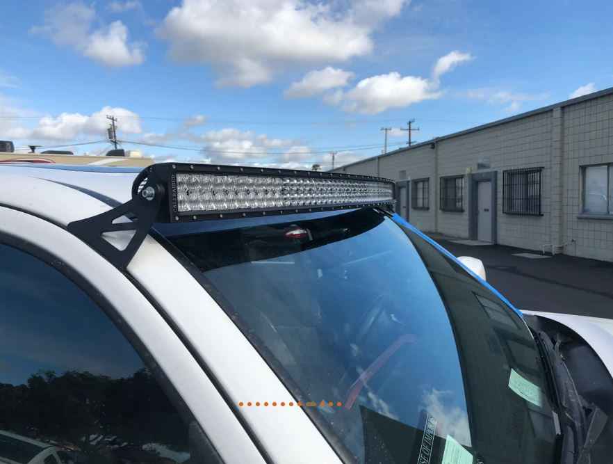 Cali Raised LED CR2464 Tacoma Roof Combo Kit, Blue Backlight