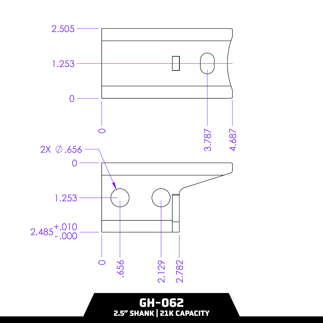 Gen-Y Hitch Gh-062 Pintle Hook Hardware - image 2